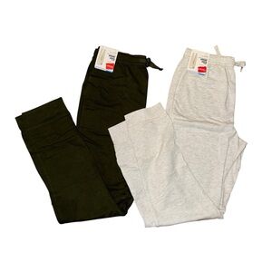 Hanes men’s sleep joggers - set of 2